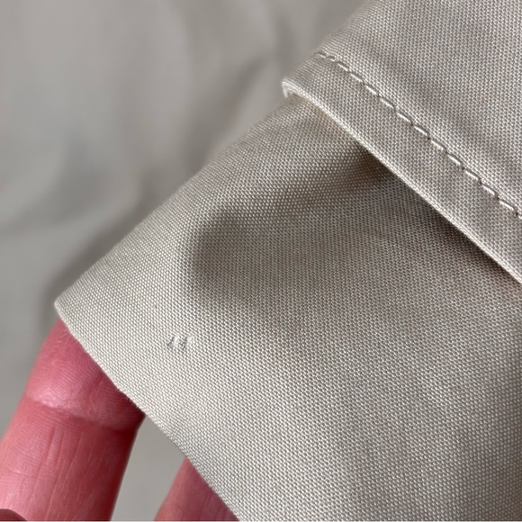 J. Crew Icon Trench Coat in Vintage Khaki Women's Size 4 - Picture 13 of 16